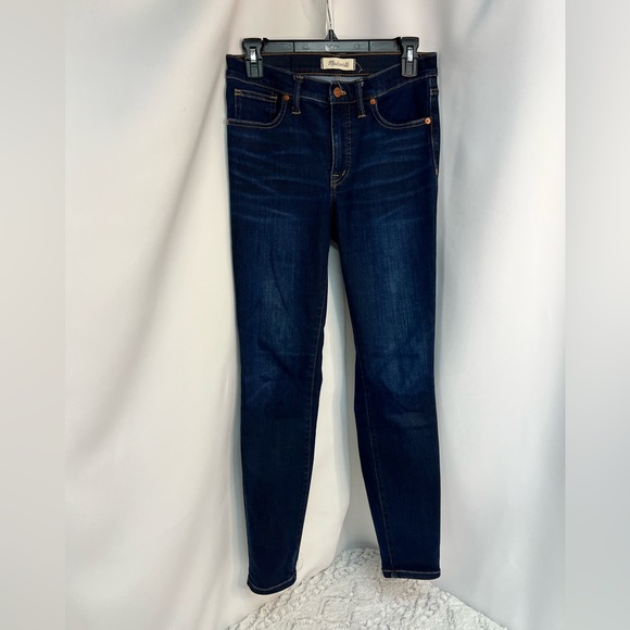 Madewell 9” High-Rise Skinny Denim Jeans. Blue. Women’s size 28. - Picture 1 of 8
